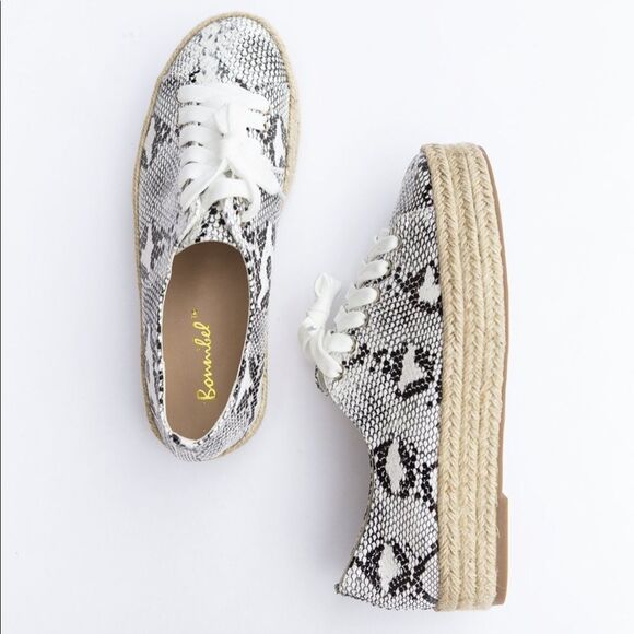 White Snake Espadrilles Sneaker - Picture 5 of 6
